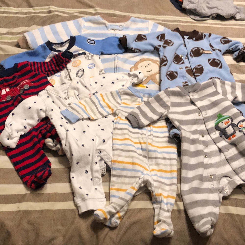 Newborn boy pajamas